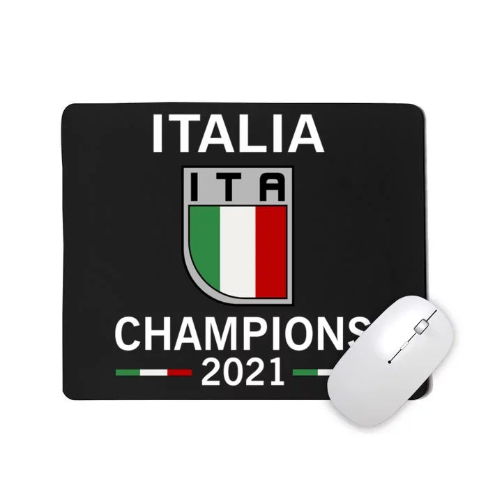 Italia 2021 Champions Italy Futbol Soccer Mousepad
