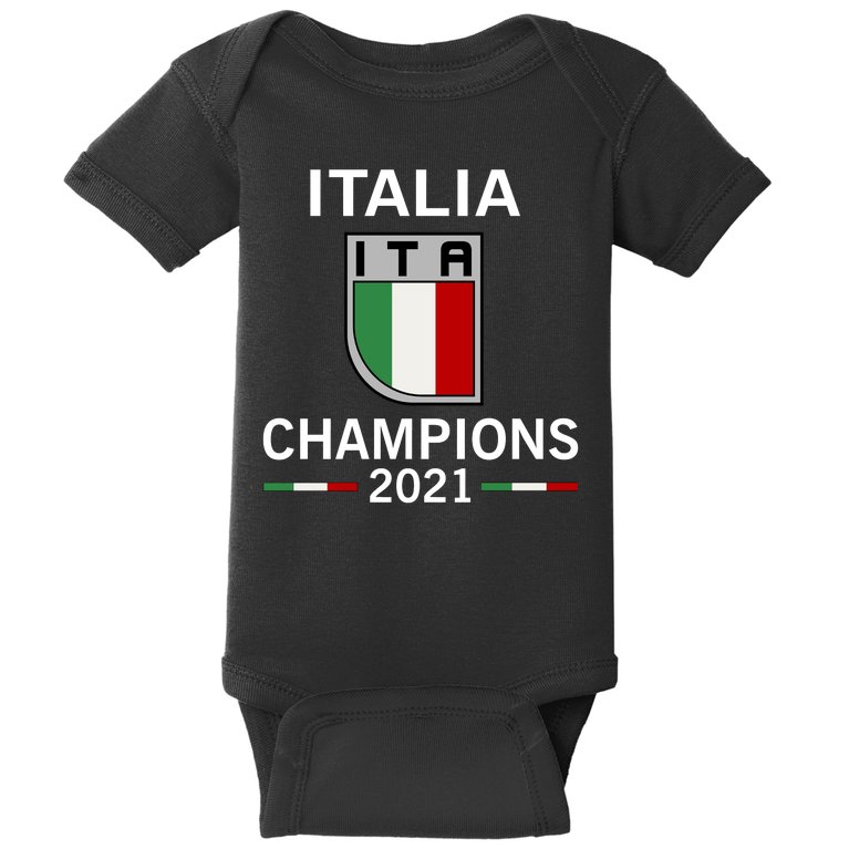 Italia 2021 Champions Italy Futbol Soccer Baby Bodysuit
