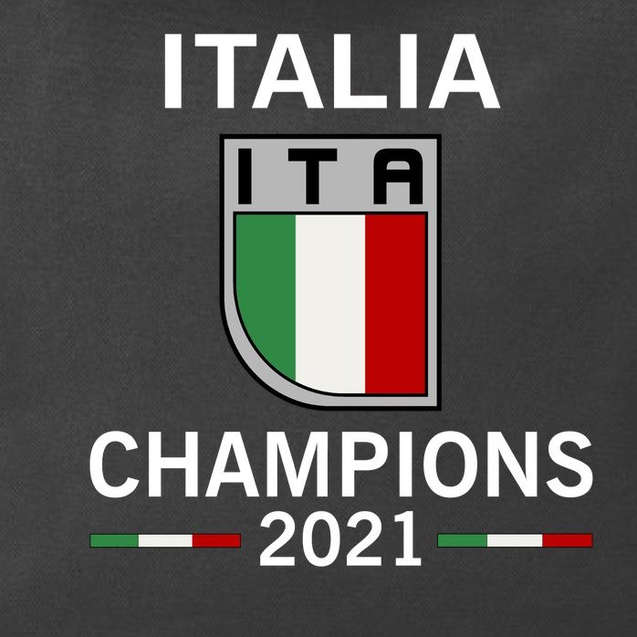 Italia 2021 Champions Italy Futbol Soccer Zip Tote Bag
