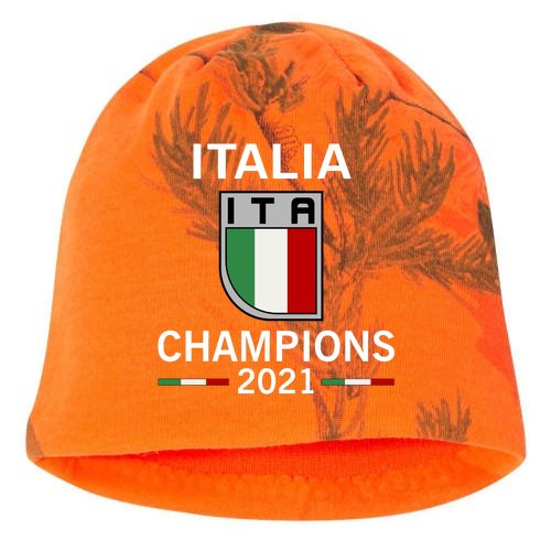 Italia 2021 Champions Italy Futbol Soccer Kati - Camo Knit Beanie