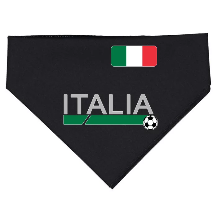 Italia Azzurri Supporter Italian Soccer Team USA-Made Doggie Bandana