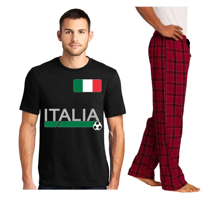 Italia Azzurri Supporter Italian Soccer Team Pajama Set