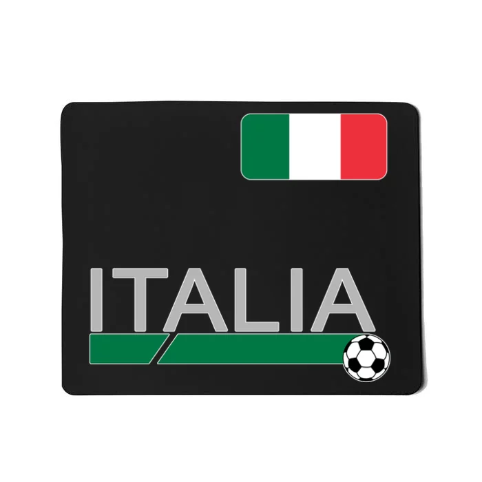 Italia Azzurri Supporter Italian Soccer Team Mousepad