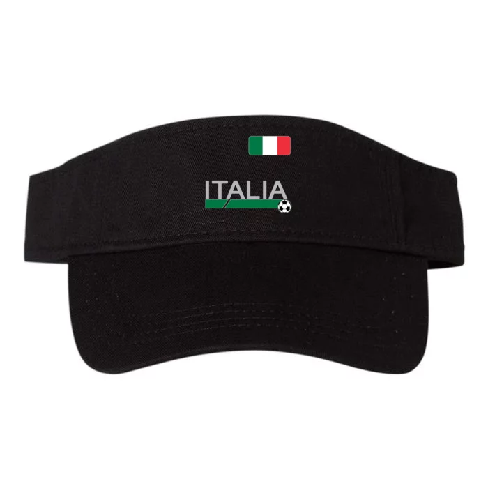 Italia Azzurri Supporter Italian Soccer Team Valucap Bio-Washed Visor