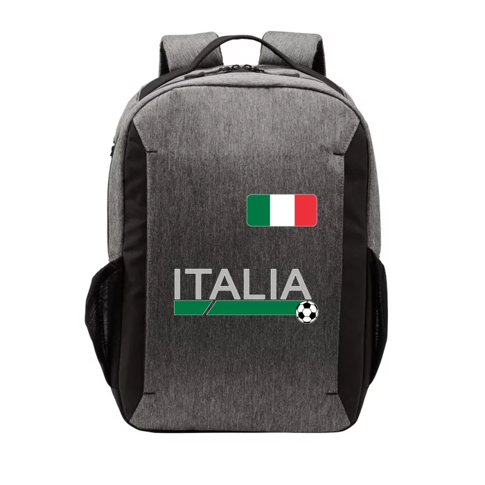 Italia Azzurri Supporter Italian Soccer Team Vector Backpack