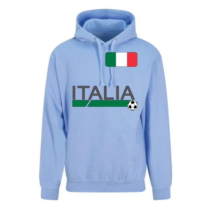 Italia Azzurri Supporter Italian Soccer Team Unisex Surf Hoodie