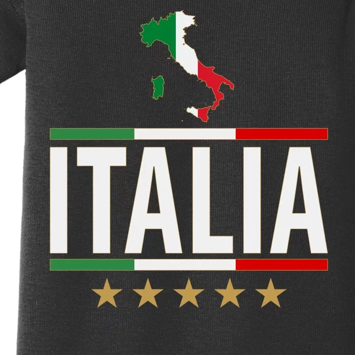 Italia Italy Soccer Football Champions Baby Bodysuit