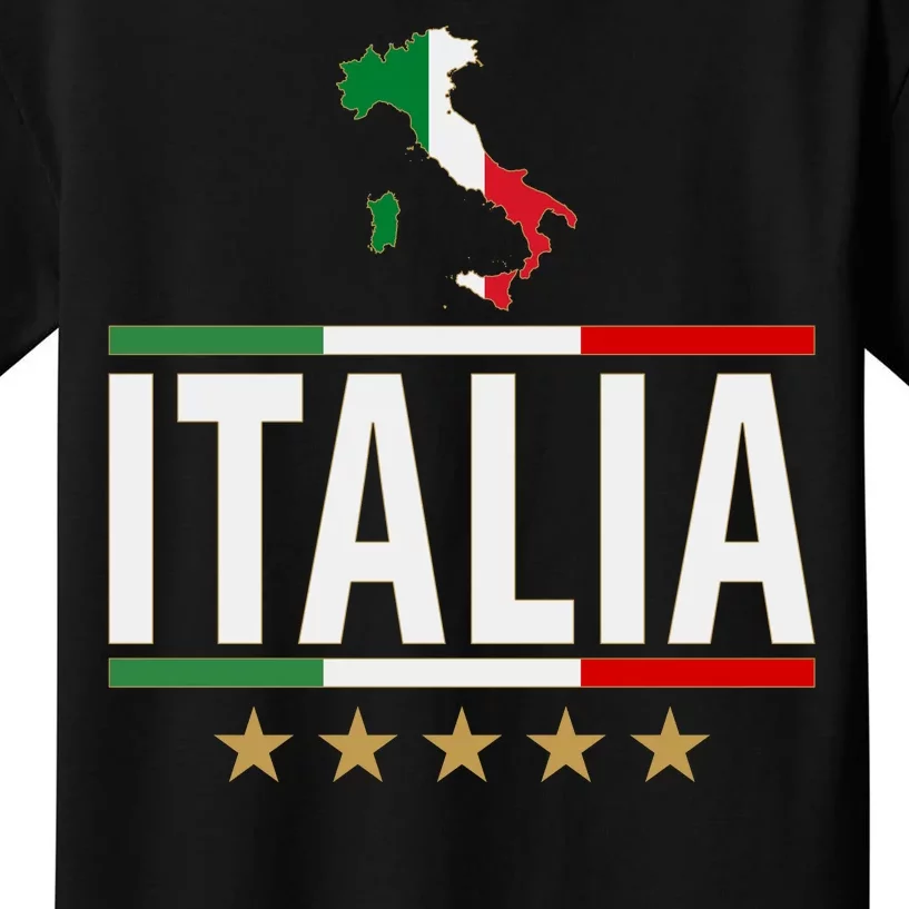 Italia Italy Soccer Football Champions Kids T-Shirt