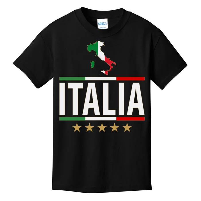 Italia Italy Soccer Football Champions Kids T-Shirt