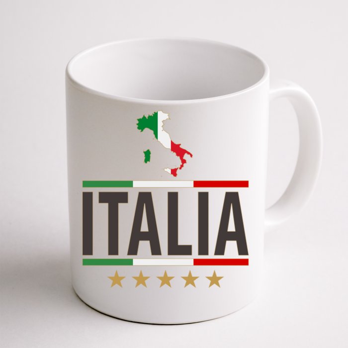 Italia Italy Soccer Football Champions Front & Back Coffee Mug