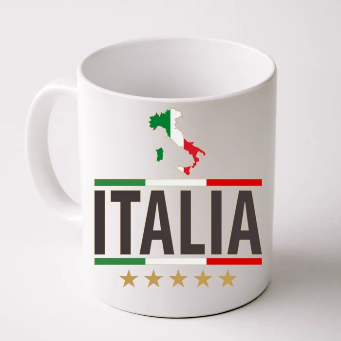 Italia Italy Soccer Football Champions Front & Back Coffee Mug