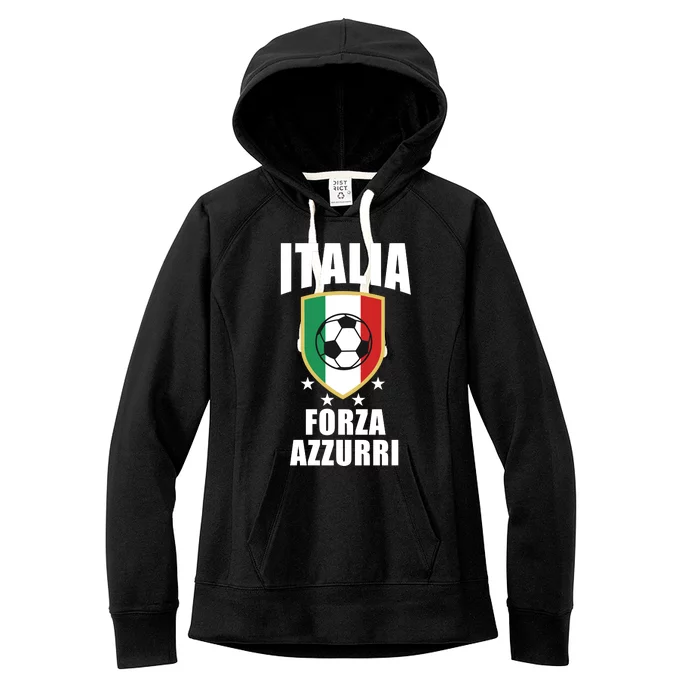 Italia Soccer Forza Azzurri Women's Fleece Hoodie