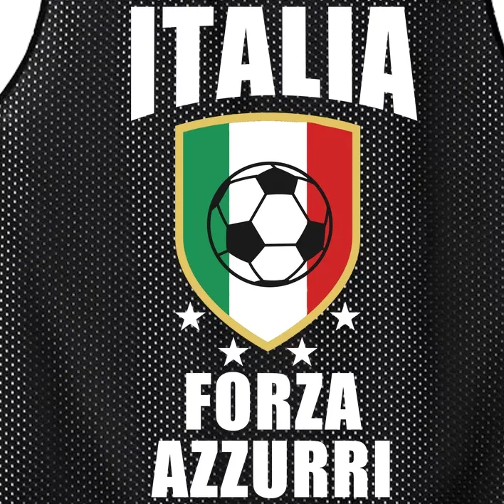 Italia Soccer Forza Azzurri Mesh Reversible Basketball Jersey Tank