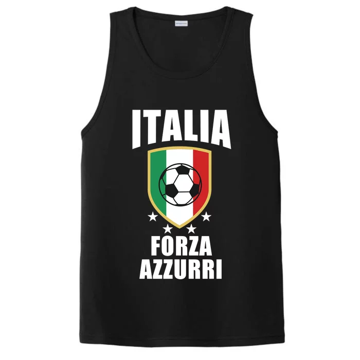 Italia Soccer Forza Azzurri Performance Tank