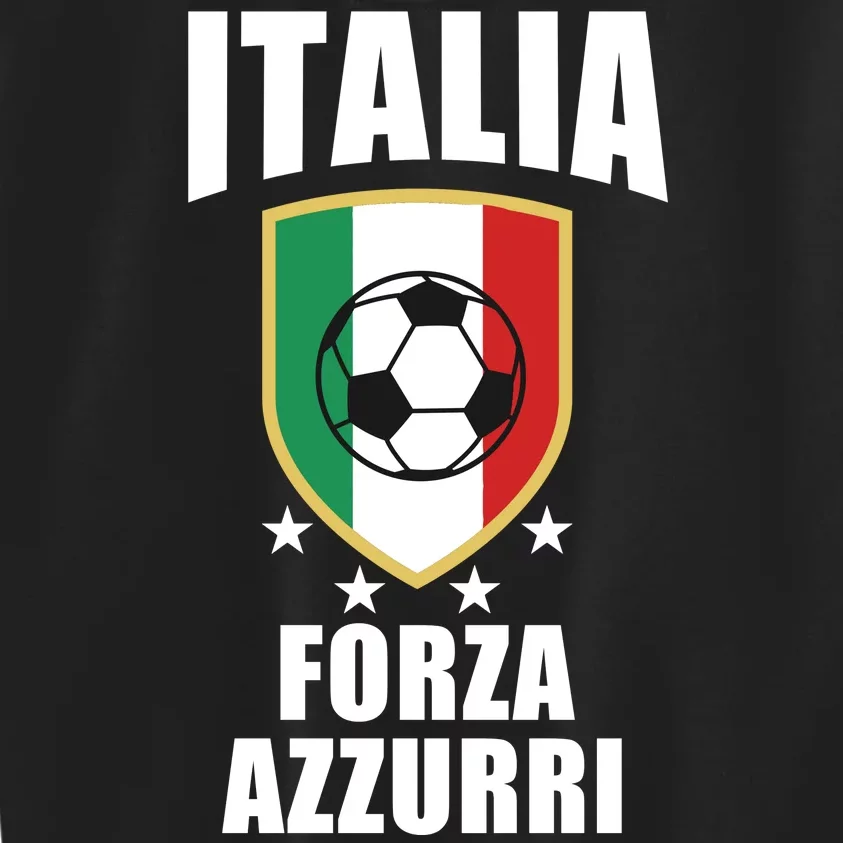 Italia Soccer Forza Azzurri Kids Sweatshirt