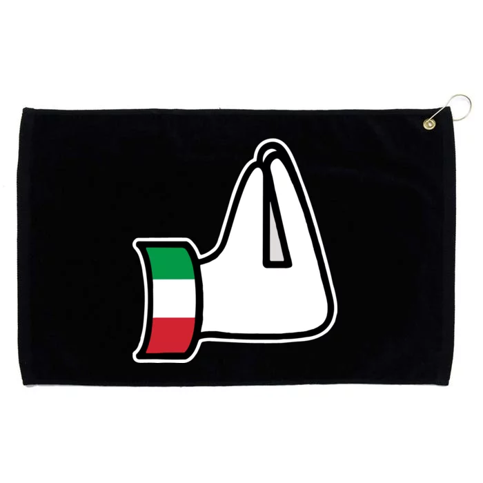 Italian Hand Gesture Funny Grommeted Golf Towel