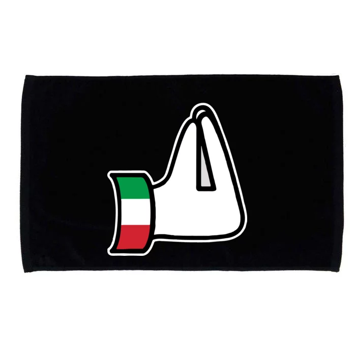 Italian Hand Gesture Funny Microfiber Hand Towel