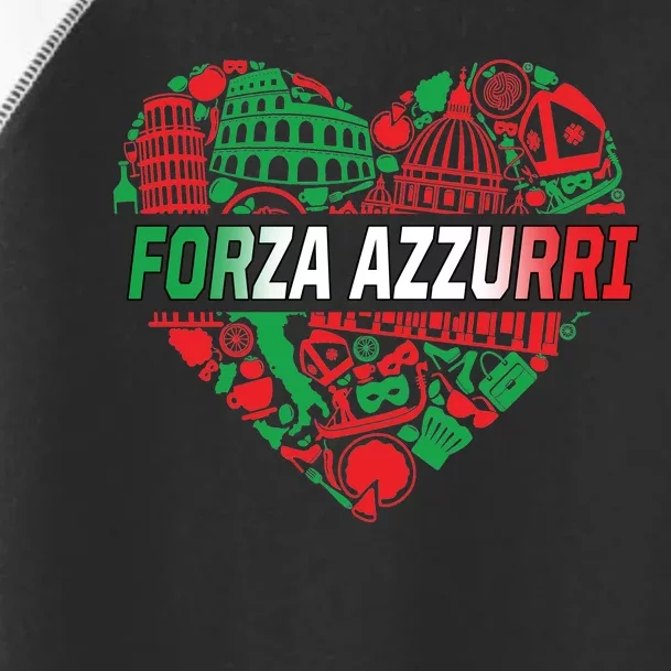 Italian Heart Forza Azzurri Toddler Fine Jersey T-Shirt