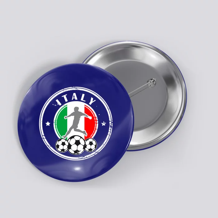 Italian Italia Soccer Italy Button