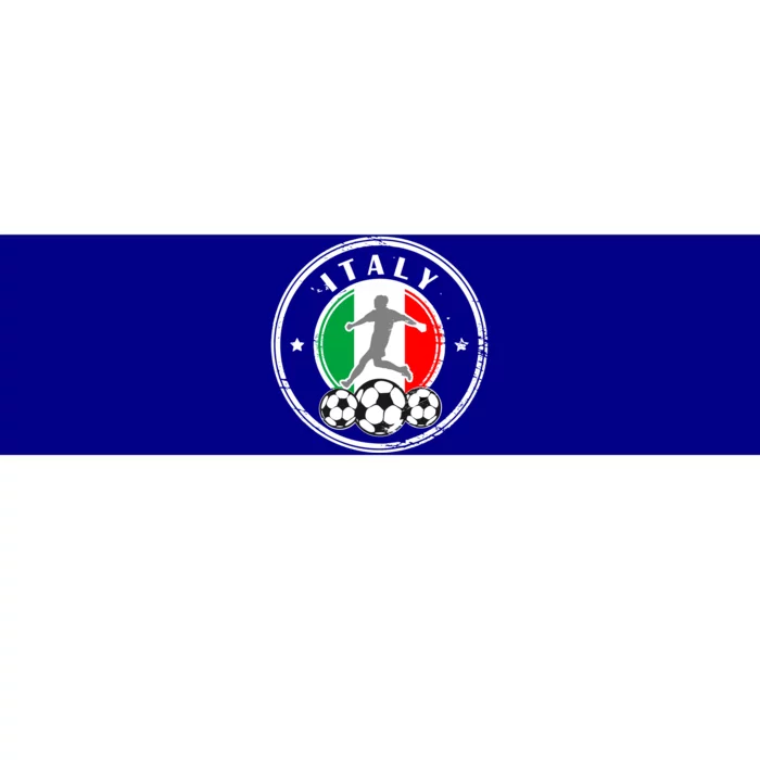 Italian Italia Soccer Italy Bumper Sticker