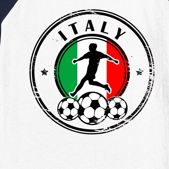 Italian Italia Soccer Italy Baseball Sleeve Shirt