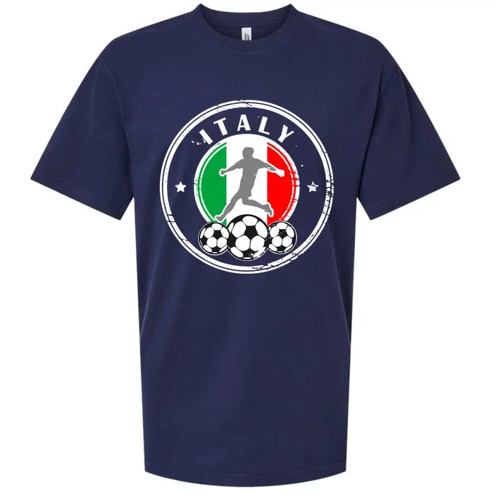 Italian Italia Soccer Italy Sueded Cloud Jersey T-Shirt