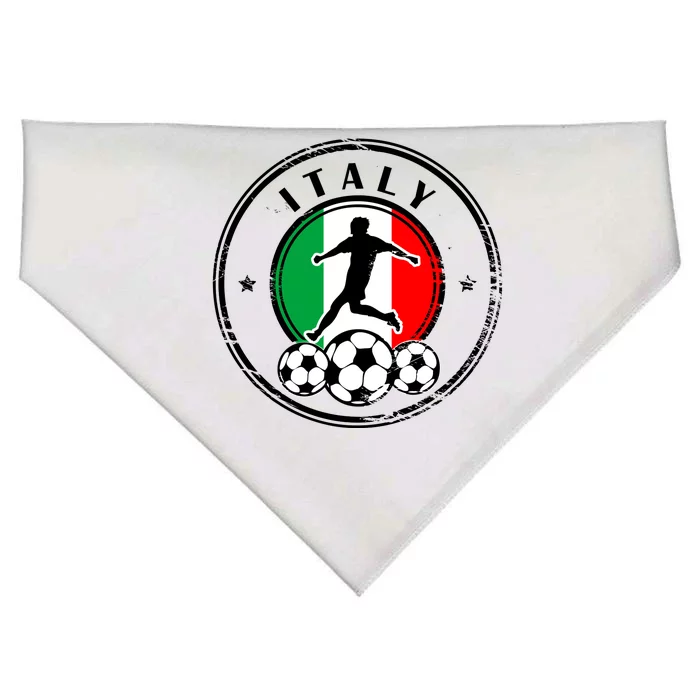 Italian Italia Soccer Italy USA-Made Doggie Bandana