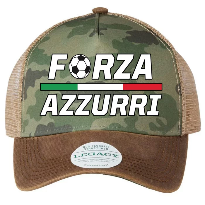 Italian Soccer Forza Azzurri Legacy Tie Dye Trucker Hat