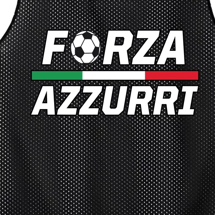 Italian Soccer Forza Azzurri Mesh Reversible Basketball Jersey Tank