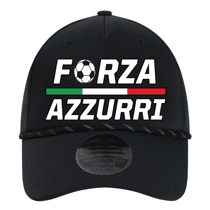 Italian Soccer Forza Azzurri Performance The Dyno Cap