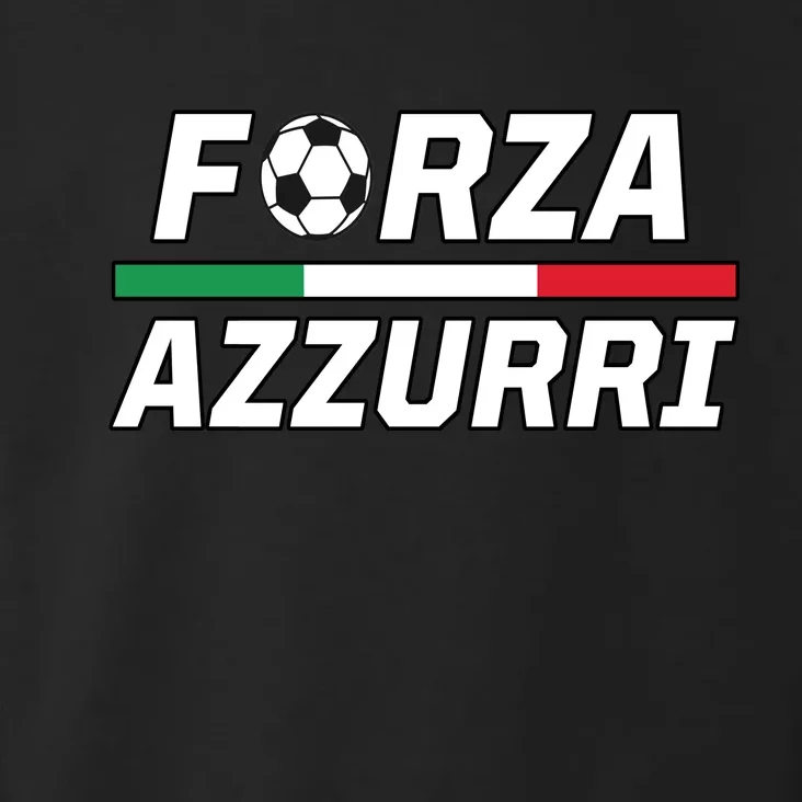 Italian Soccer Forza Azzurri Toddler Hoodie