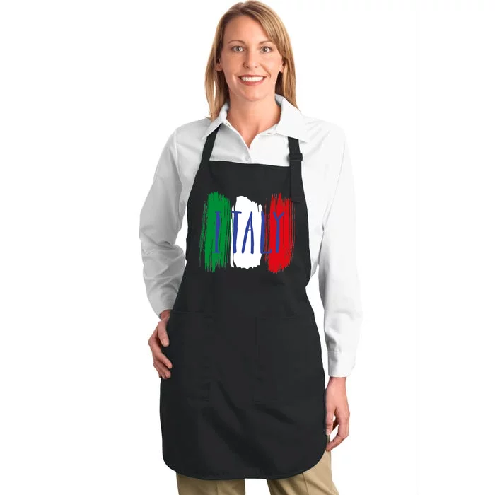 Italy Full-Length Apron With Pocket