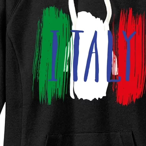 Italy Women's Fleece Hoodie