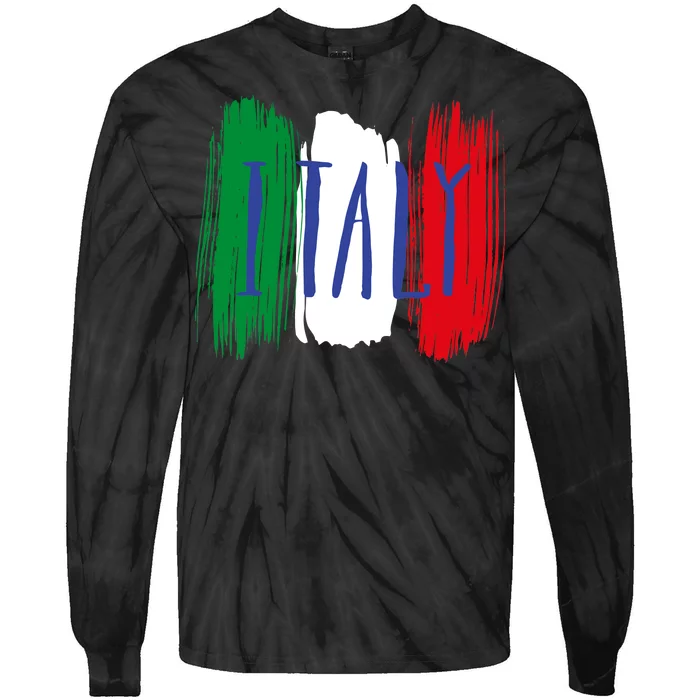 Italy Tie-Dye Long Sleeve Shirt