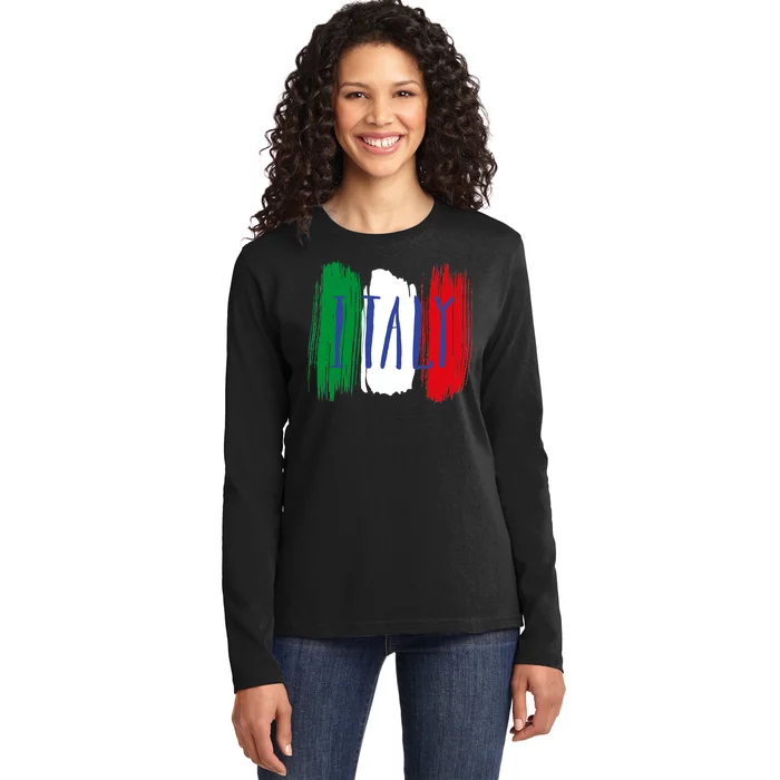 Italy Ladies Long Sleeve Shirt