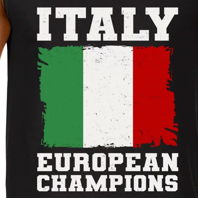 Italy Europeon Champions Distressed Flag Comfort Colors® Tank Top