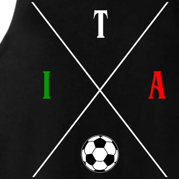 Italy ITA Soccer Ladies Tri-Blend Wicking Tank