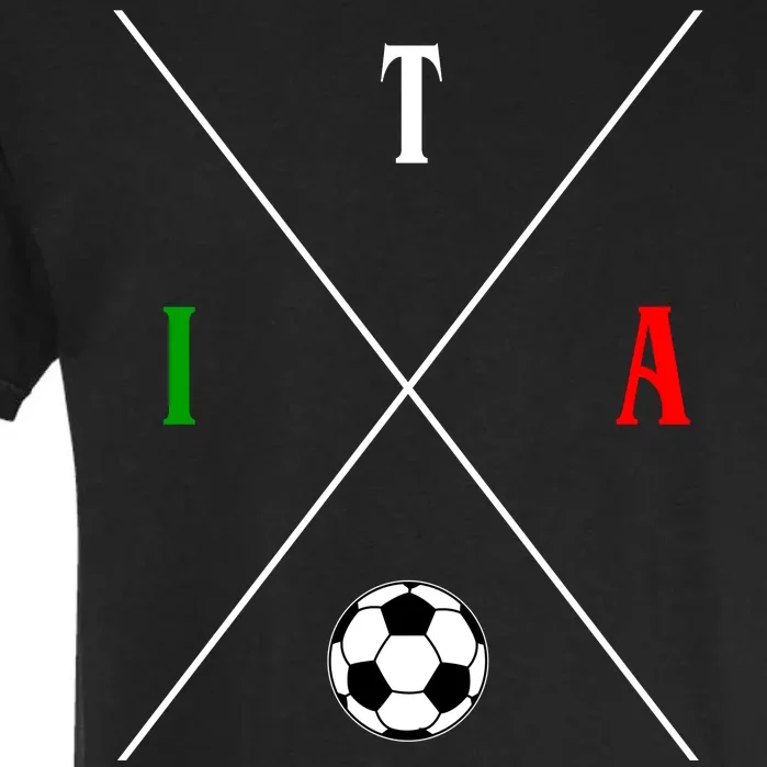 Italy ITA Soccer Garment-Dyed Heavyweight T-Shirt