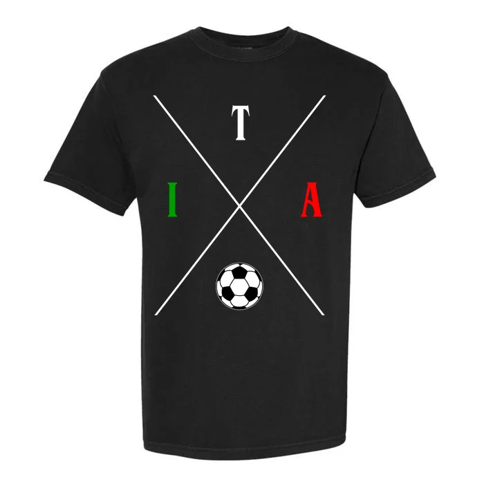 Italy ITA Soccer Garment-Dyed Heavyweight T-Shirt