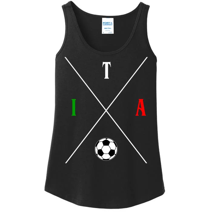 Italy ITA Soccer Ladies Essential Tank