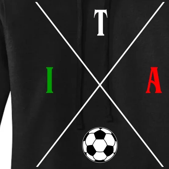 Italy ITA Soccer Women's Pullover Hoodie