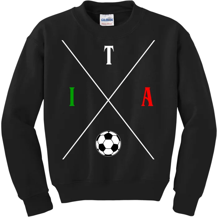 Italy ITA Soccer Kids Sweatshirt