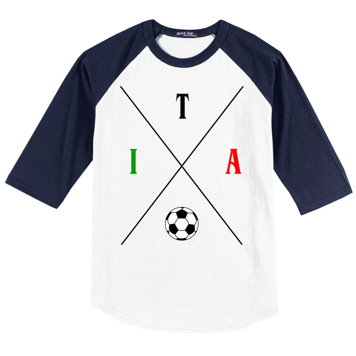 Italy ITA Soccer Baseball Sleeve Shirt