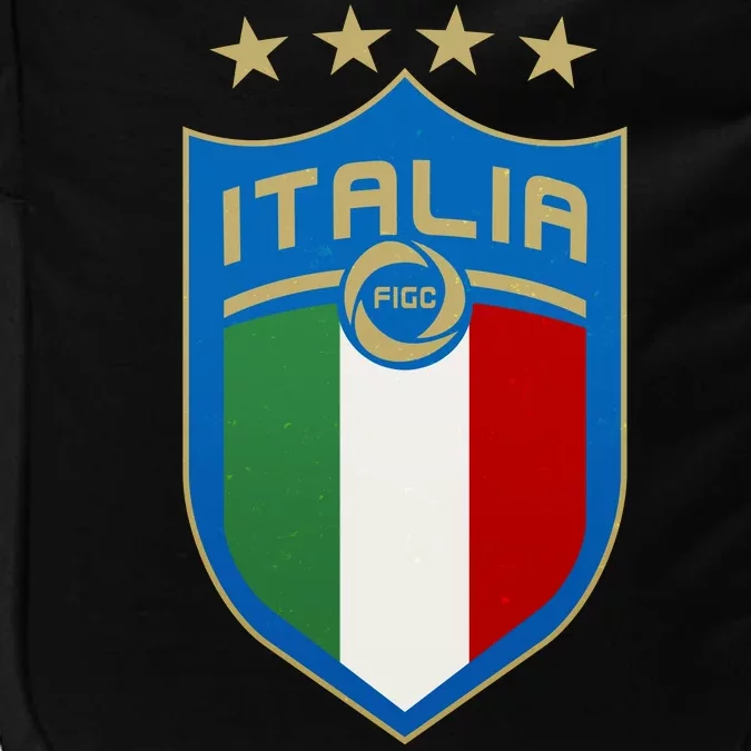 Italy Italia Football Soccer Shield Logo Impact Tech Backpack