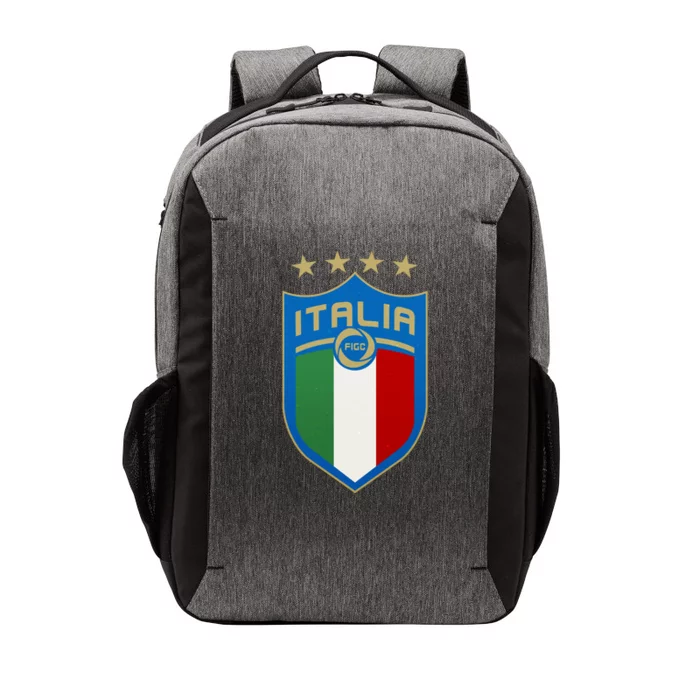 Italy Italia Football Soccer Shield Logo Vector Backpack