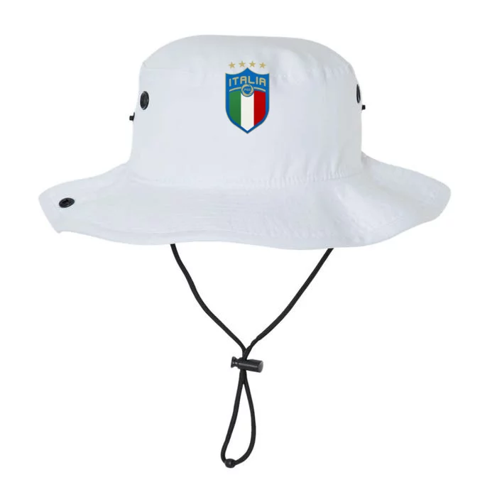 Italy Italia Football Soccer Shield Logo Legacy Cool Fit Booney Bucket Hat