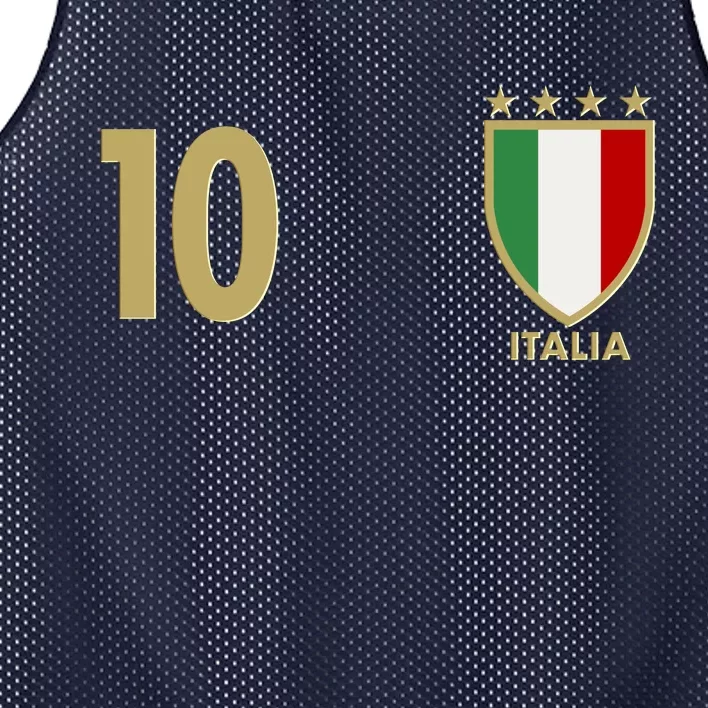 Italy Italia No 10 Futbol Soccer Jersey Mesh Reversible Basketball Jersey Tank