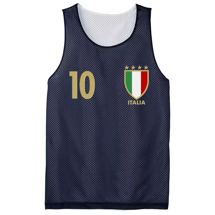 Italy Italia No 10 Futbol Soccer Jersey Mesh Reversible Basketball Jersey Tank