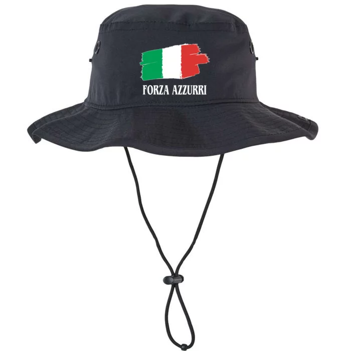 Italy Soccer Azzurro Forza Italia Team Flag Legacy Cool Fit Booney Bucket Hat