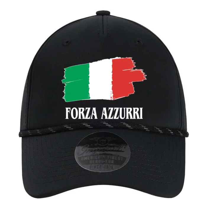 Italy Soccer Azzurro Forza Italia Team Flag Performance The Dyno Cap